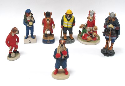 Lot 1254 - Seven Robert Harrop Figures: To Include DP168...