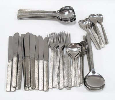 Lot 1253 - Viners' 1960s 'Studio' Stainless Steel Cutlery,...