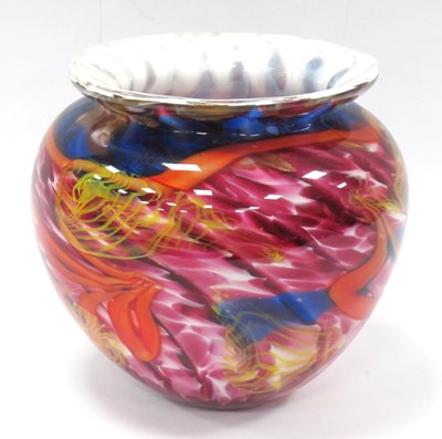 Lot 1228 - A Large Murano-Style Glass Bowl, with...