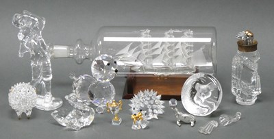 Lot 1199 - Waterford Crystal Glass Sculpture, modelled as...