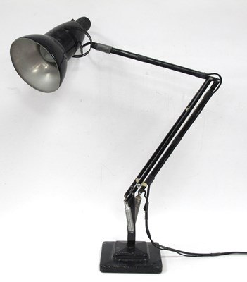 Lot 1425 - Herbert Terry Angle Poise Lamp, on square...