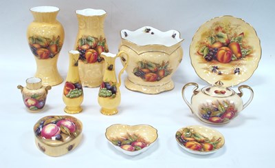 Lot 1226 - Aynsley 'Orchard Gold' Ceramics, including...