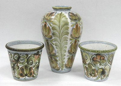 Lot 1166 - Bourne Denby, Glyn Colledge Ovoid Shaped Vase,...