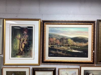 Lot 1453 - After Adolf Sehring Farming Scene, limited...