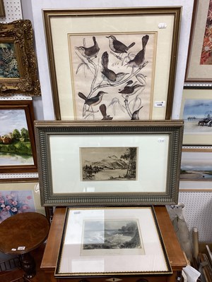 Lot 1496 - Print of Loch Lomond by Preston Cribb, The...