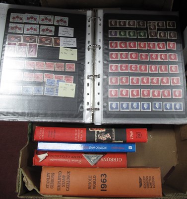 Lot 1072 - Four Stamp Albums of Commonwealth Countries,...