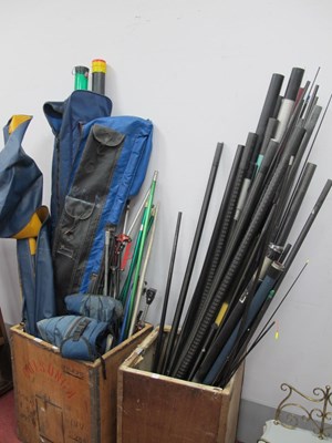 Lot 1338 - Three Rod Holdalls, quantity of bank sticks...