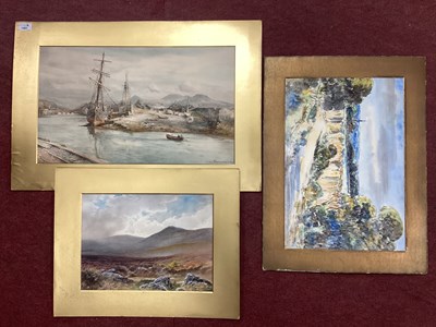 Lot 1461 - W. H. Dyer Moorland Scene, watercolour 27 x 37....