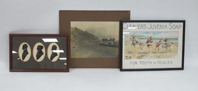 Lot 1400 - Clever's Juvenia Soap Advertising Print in...