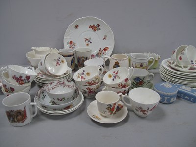 Lot 1002 - Early XX Century Floral Tea Service of...