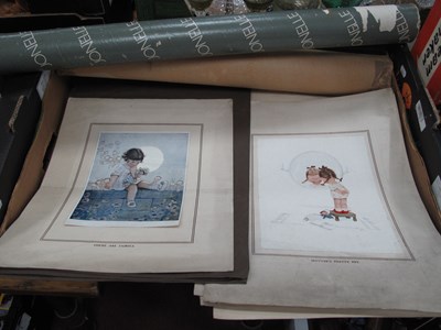Lot 1096 - Mabel Lucie Attwell Prints (9) in Original...
