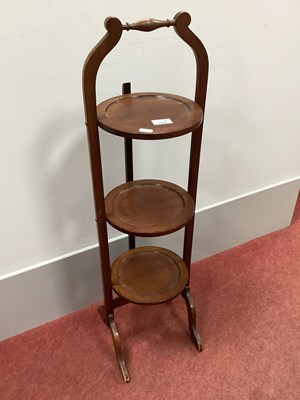 Lot 1569 - Early XX Century Mahogany Folding Freestanding...