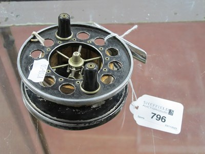 Lot 796 - Allcocks Aerial Centrepin Reel, 3.75" diameter.