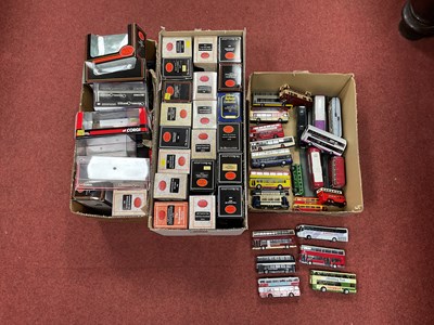 Lot 382 - Twenty Three Diecast Model Buses, Trams by...