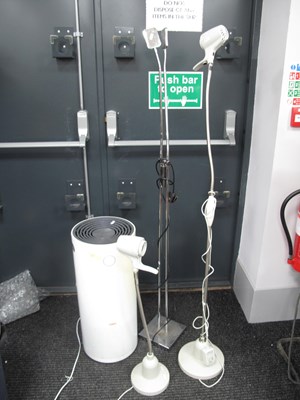Lot 1137 - Two Standard Lamps, table lamp, vac ACAMV 101...