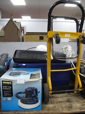 Lot 1133 - Trolley, B & D Heater, Hikvision, Berghoff,...