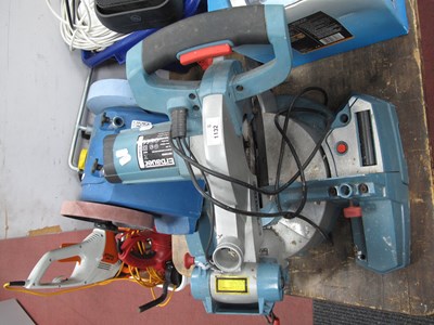 Lot 1132 - Ebauer Compound Mitre Saw. Clarke whetsone...
