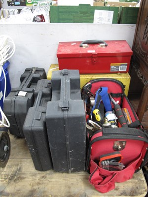 Lot 1134 - Craftright Tool Box, Hobel-Set-MF80, Tacwise...