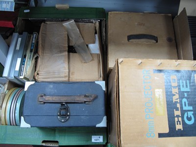 Lot 1071 - Paillard Bolex camera in case, Elmo GP-E 8mm...
