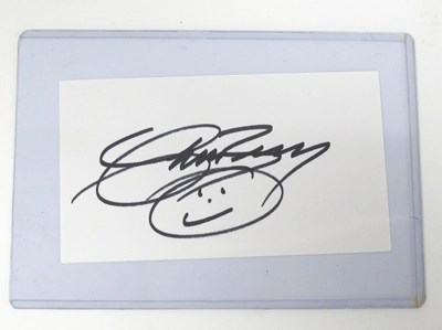 Lot 1322 - Chuck Berry Autograph, black marker signed...