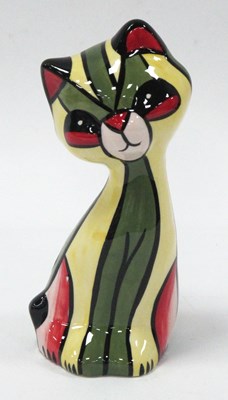 Lot 1274 - Lorna Bailey Miss Prim the Cat 14.5cm tall.