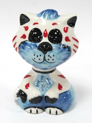 Lot 1282 - Lorna Bailey Tad the Cat12cm tall.