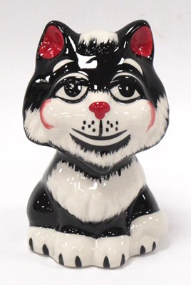 Lot 1215 - Lorna Bailey Tex the Cat 12.5cm tall.