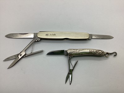 Lot 369 - Two Blade Folding Pocket Knife, including...