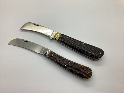 Lot 553 - Crossland Bros Sheffield Single Blade Folding...