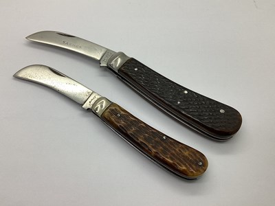 Lot 554 - Saynor Sheffield Single Blade Folding Pruning...
