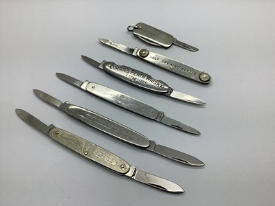 Lot 346 - Alcohol Advertising Pocket Knives - Guinness,...