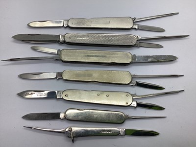 Lot 361 - A Collection of Assorted Smoker's Folding...