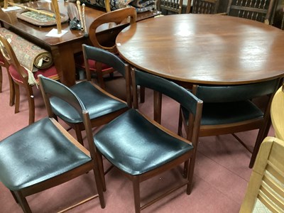 Lot 1557 - McIntosh Teak Circular Topped Dining Table,...
