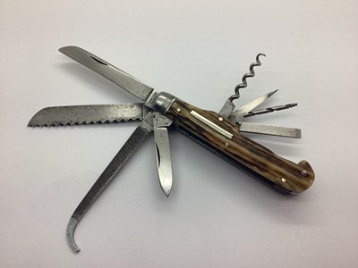 Lot 1326 - Combination Multi Tool Folding Pocket Knife,...
