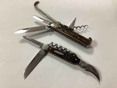Lot 489 - A Multi Tool Folding Pocket Knife, blades...