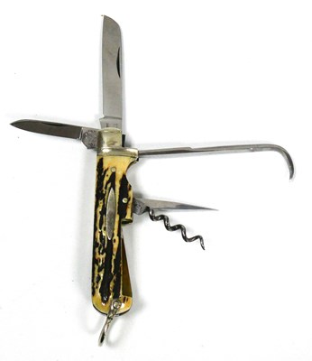 Lot 1365 - A Multi Tool Folding Pocket Knife, blade...