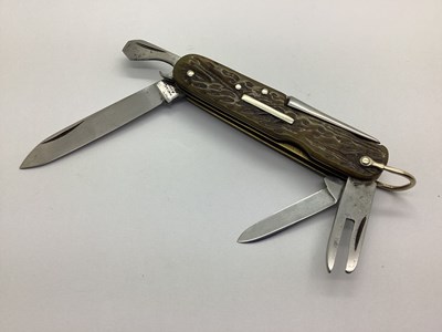 Lot 1298 - A Multi Tool Folding Pocket Knife, blade...
