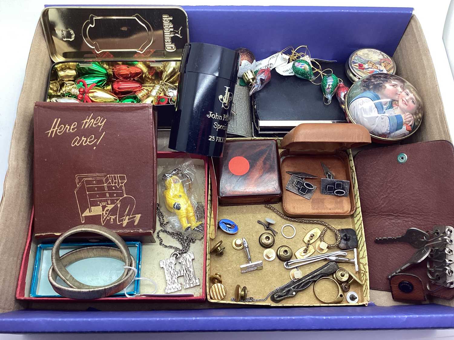 Lot 28 - Modernist Style and Other Cufflinks, 'H'...