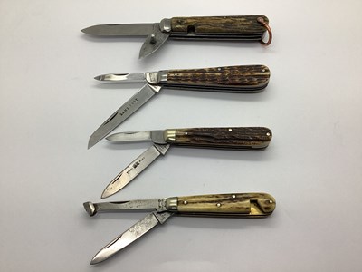 Lot 480 - Witness Sheffield Two Blade Folding Knife,...