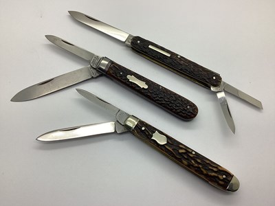 Lot 531 - I.XL George Wostenholm Two Blade Folding...