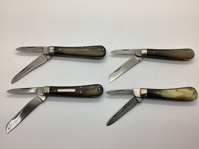 Lot 505 - Alfred Blackwell Sheffield Two Blade Folding...