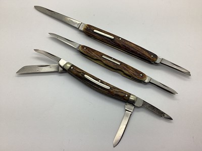 Lot 501 - Benetfink Cheapside Three Blade Folding Pocket...