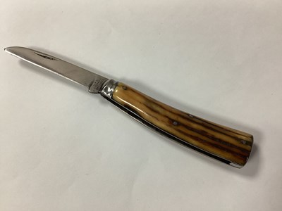 Lot 565 - Lockwood Brothers Flat Bottom Pruning Knife,...