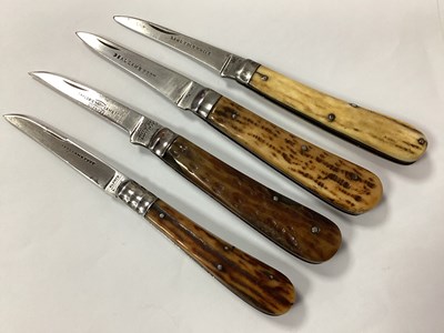 Lot 549 - Single Blade Folding Knives, including 'Real...