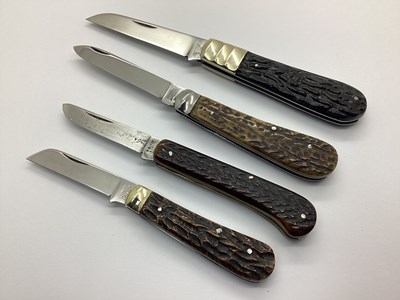 Lot 547 - Single Blade Folding Knives, including E Blyde,...