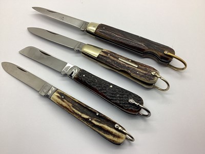 Lot 542 - Single Blade Folding Knives, including Brookes...