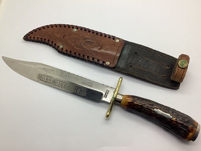 Lot 581 - F W James Sheffield 'The Real I.XL Knife'...