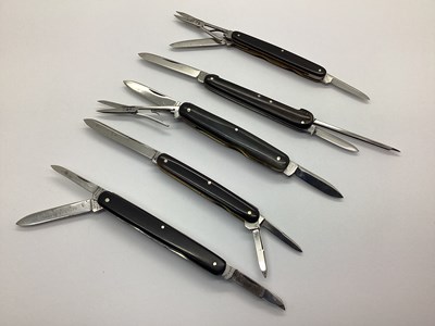 Lot 1308 - Multifunction Folding Pocket Knives, including...