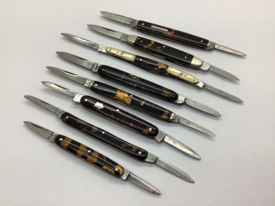 Lot 1325 - Multi Blade Folding Pocket Knives,...