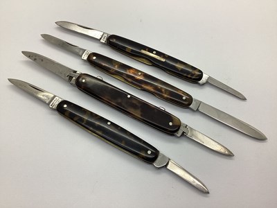 Lot 453 - Multi Blade Folding Pocket Knives,...